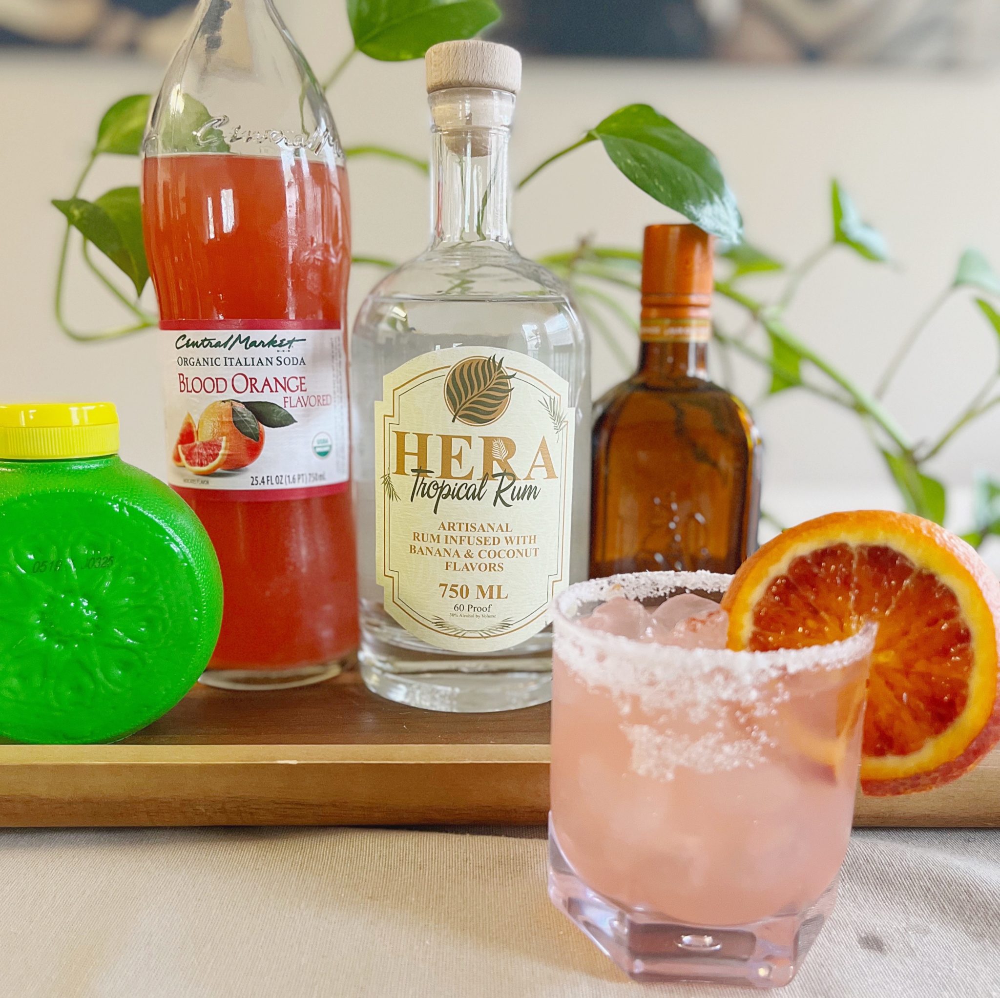 Blood Orange Rum Margarita - Alyse Nicole